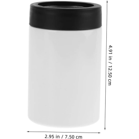 Insulated Tumbler - Keep Drinks Hot Or Cold, Ideal For On The Go (Color: White)